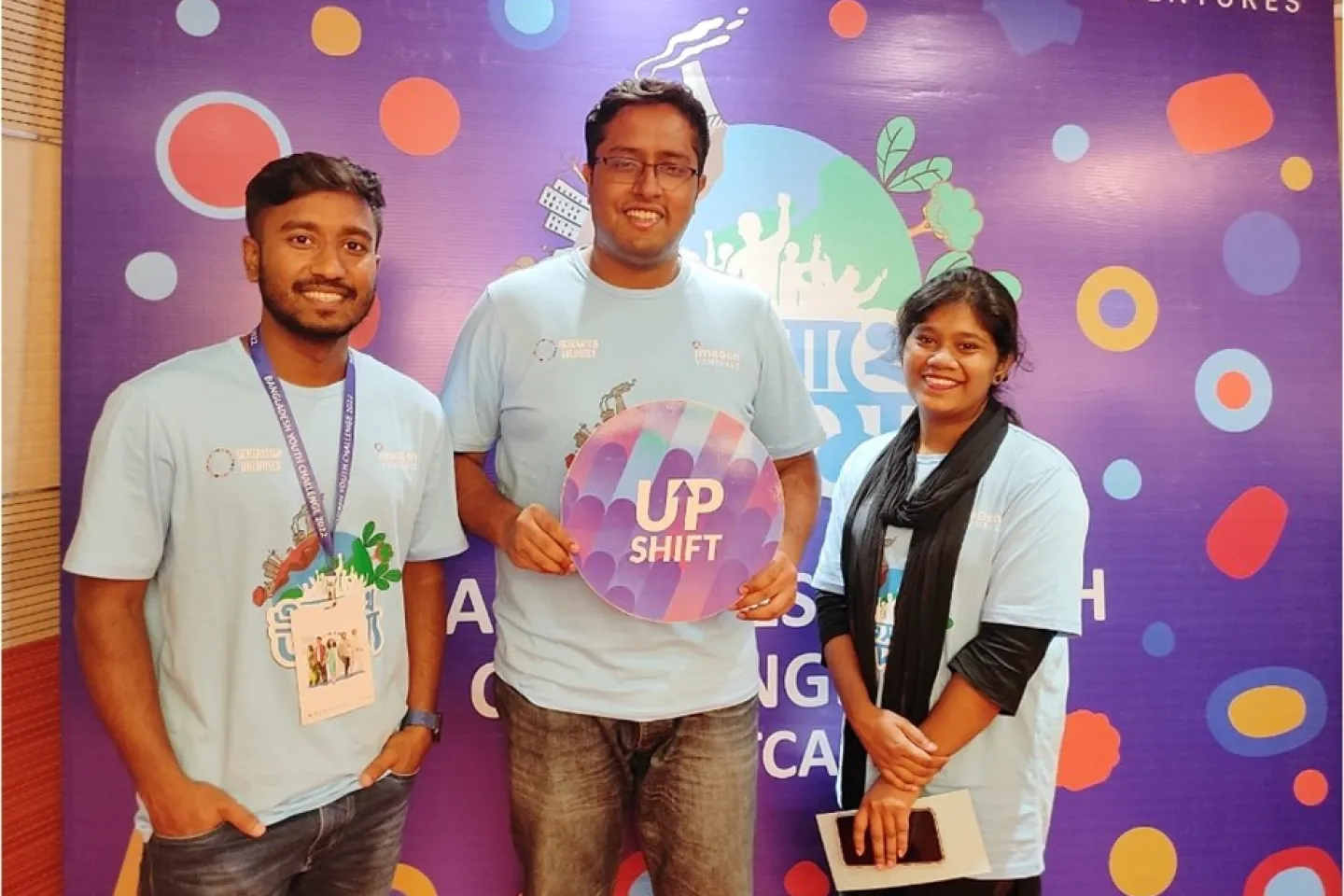 Picture of youngsters that make up team BD Highway Turbine