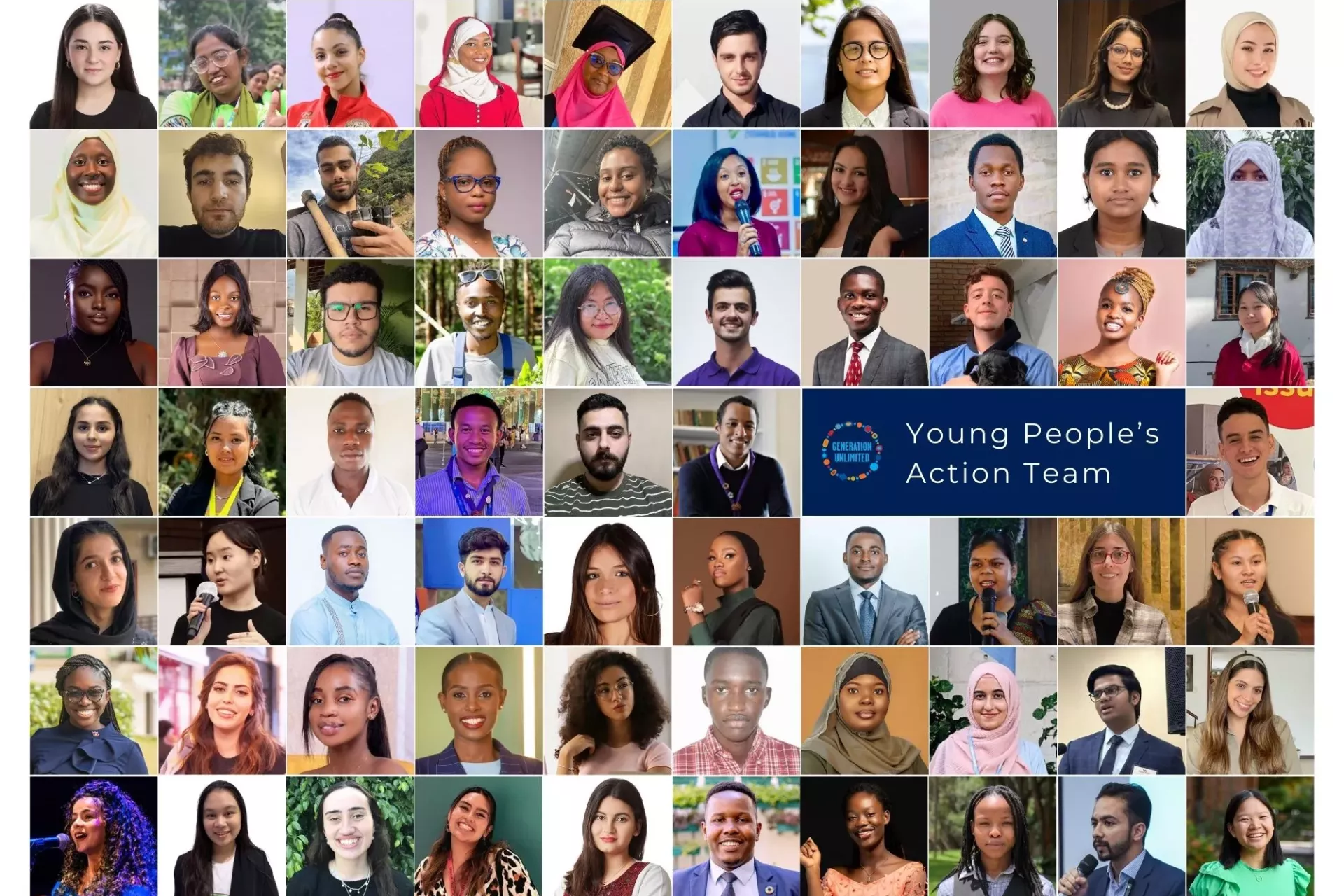 Young People's Action Team collage