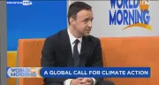 Kevin Frey during a media interview after the launch of GenU Pakistan in 2026.