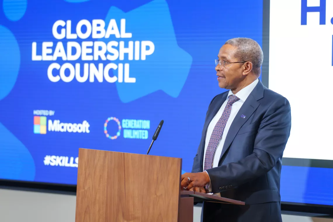 Chair of the Board of Directors of the Global Partnership for Education (GPE) and GenU Leader, Jakaya Mrisho Kikwete