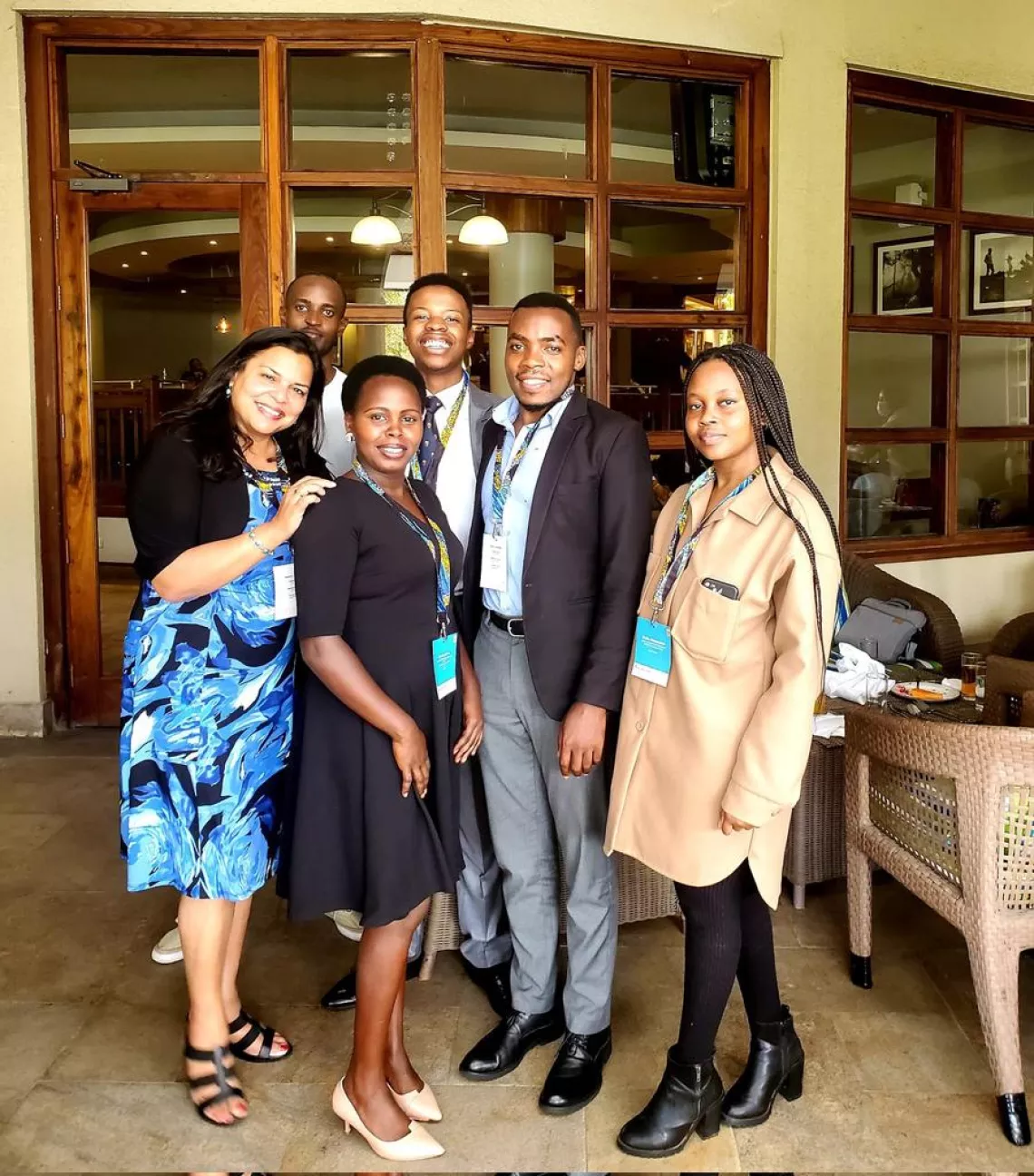 GenU team at Schools2030. GenU attended the Schools2030 Global Forum in the United Republic of Tanzania, together with four YPAT members from the Eastern and Southern Africa region: Praise Majwafi (South Africa), Anastase Ndagijimana (Rwanda), Karabo Mokgonyana (South Africa) and Priscilla Kusuro (Uganda). 