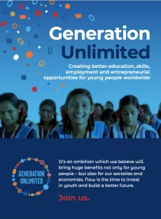 Generation Unlimited Brochure Cover