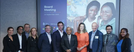 GenU Board members during the 2023 Board Meeting.