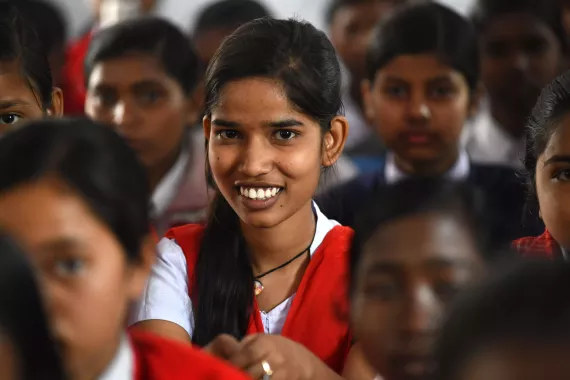 Kiran Bauri, 18, is a bright young woman and an advocate for girls right to education in her community. Last year, she saved her friend from getting married at early age by reporting the case to local authorities. Kiran's dream is to become a lawyer and solve challenges that girls face.
